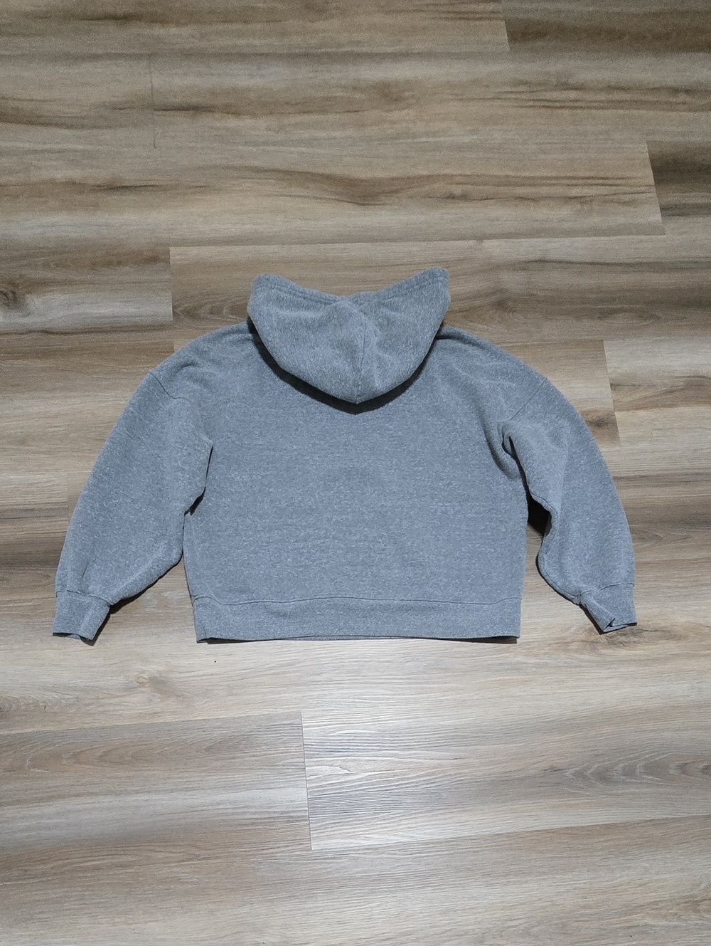 Spiritual Gangster Heather Gray Star Soft Fleece Pullover Hoodie Size L - Picture 2 of 8
